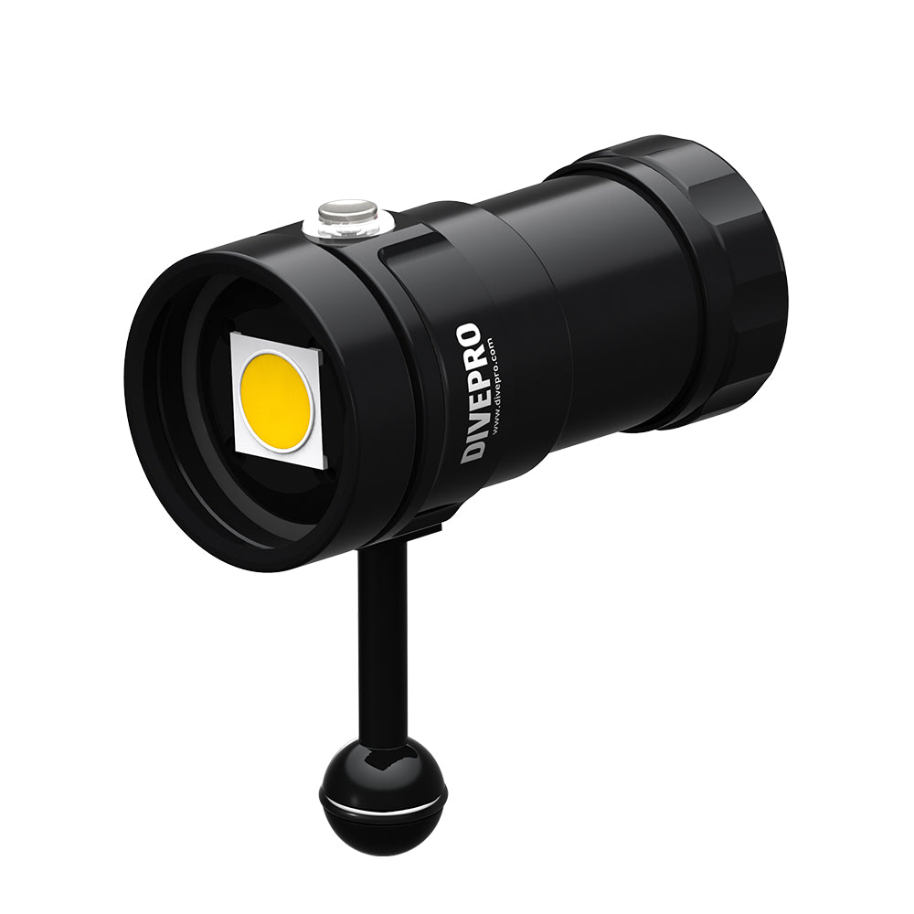 Divepro Master 8 - 3500mah battery pack+charger+ball mount