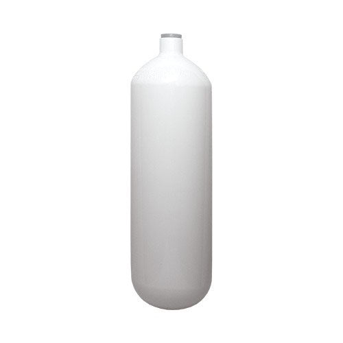 ECS 1lt 300 Bar Steel Cylinder M18x1.5 82.5mm Diameter