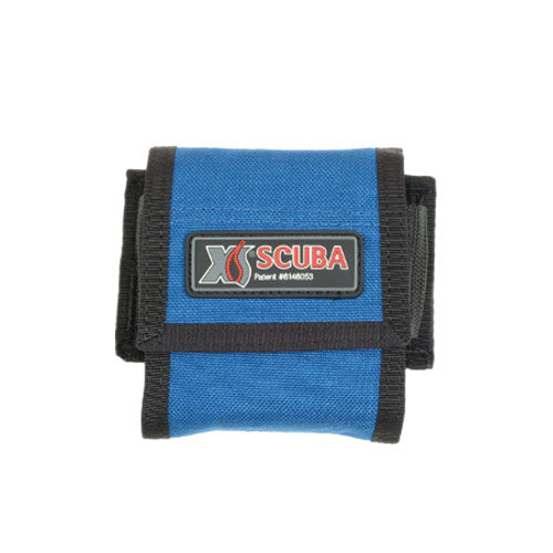 XS Scuba 2.5kg Single Weight Pocket - Blue - WB101BU