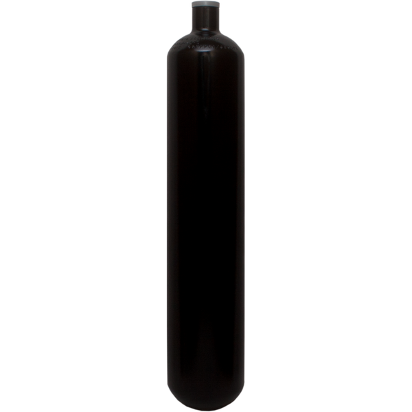 ECS 3lt Steel Cylinder (300 bar) Black