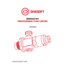 Divesoft Service Kit - Professional flow limiter / restrictor
