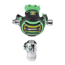 XTX50 NITROX DIN scuba diving regulator first and second stage with environmental dry system and anti-infection features