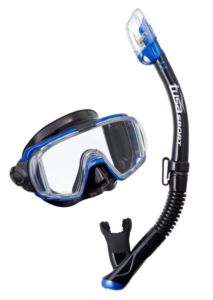 TUSA SPORT Mask and Snorkel Set ADULT Black Series