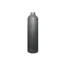 MES 3lt Aluminium tank, natural finish, 207 bar pressure, 3-liter volume.
