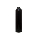MES 2lt Aluminium Black 200 bar alloy tank with 2l volume and M25x2 thread.
