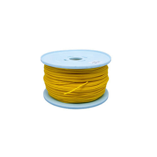 Nautilus Caveline PES, 200m Spool, 2mm Braided Yellow Line