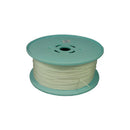 Nautilus Caveline PES 500m spool, 2mm braided, white.