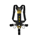 XDEEP STEALTH 2.0 harness with adjustable central weight pocket for perfect trim and balance, no wing design