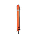 XDEEP Closed DSMB 140cm orange surface marker buoy with SOLAS tape and message pouch