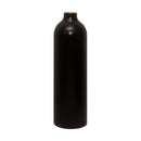 Luxfer 0.85lt Aluminium cylinder in black color.